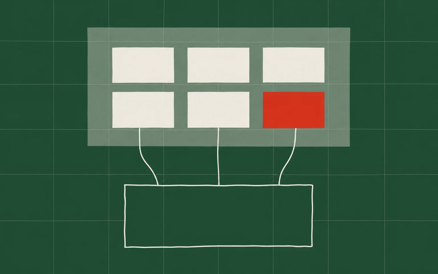 Cloud bindings running on a laptop, drawn as a system plan.